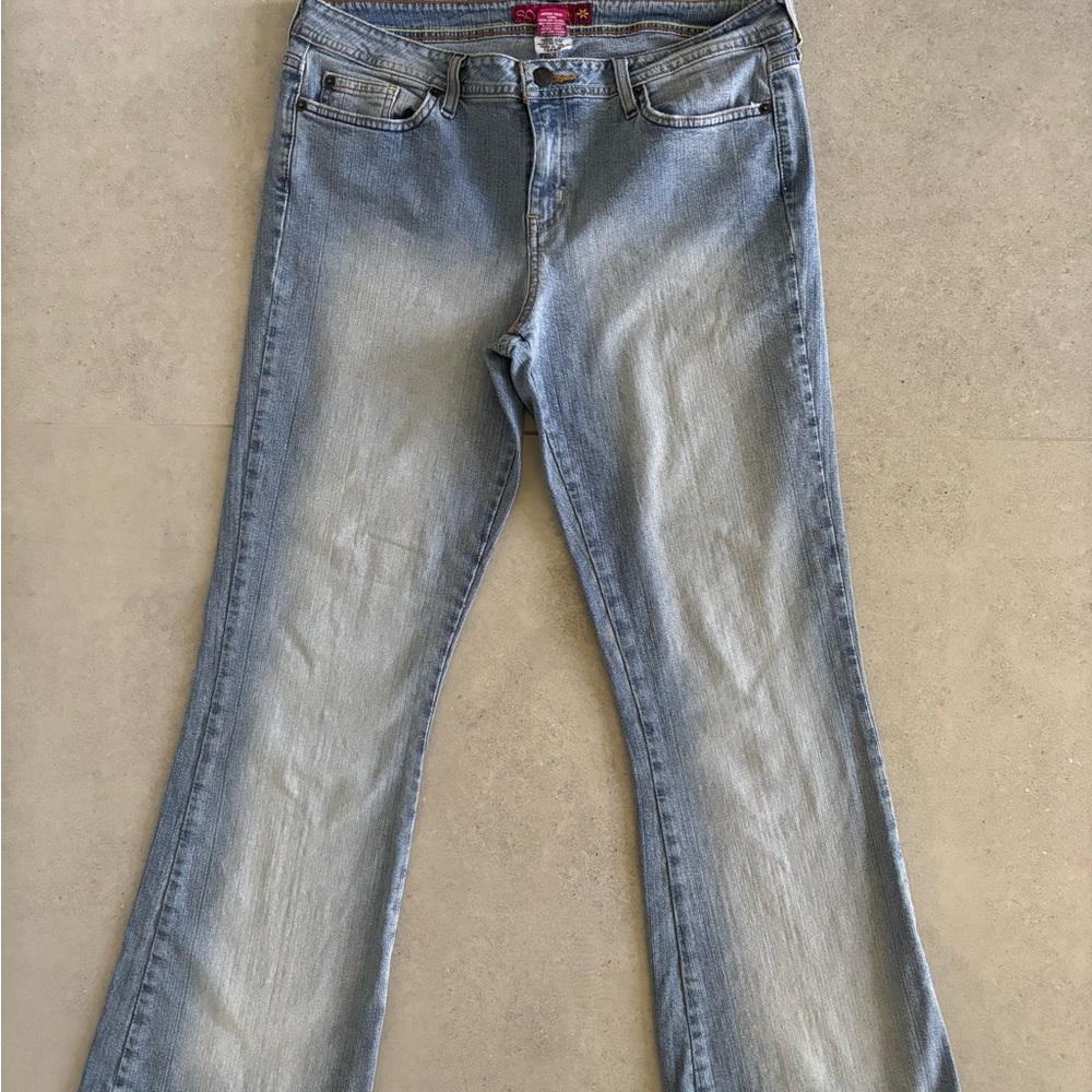 SO Denim Blue Wide Leg Jeans